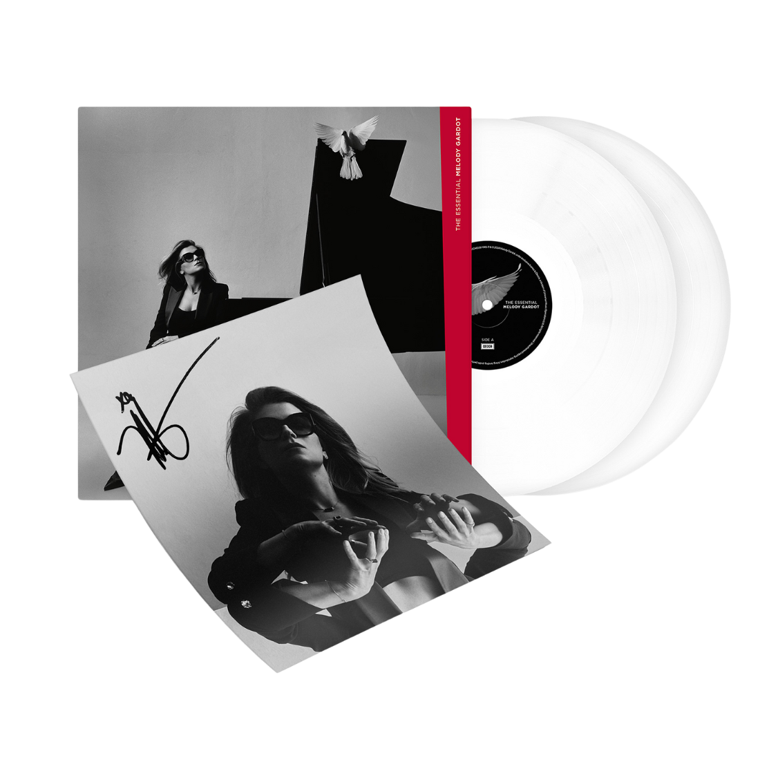 The Essential (White Vinyl) + Signed Artcard